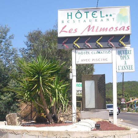Hotel Les Mimosas Bormes-les-Mimosas Exteriör bild