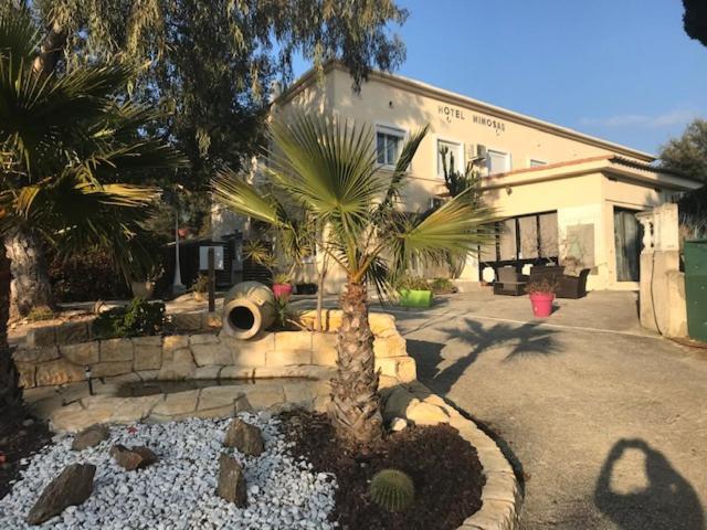 Hotel Les Mimosas Bormes-les-Mimosas Exteriör bild