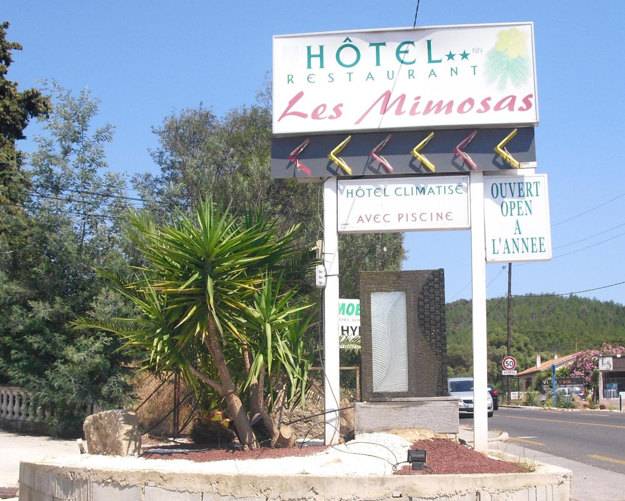 Hotel Les Mimosas Bormes-les-Mimosas Exteriör bild